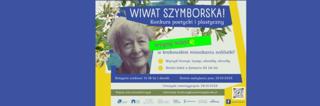 Wiwat Szymborska! Konkurs literacki i plastyczny
