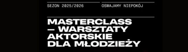MASTERCLASSY LISTOPADOWE | Muzyka jako kontekst