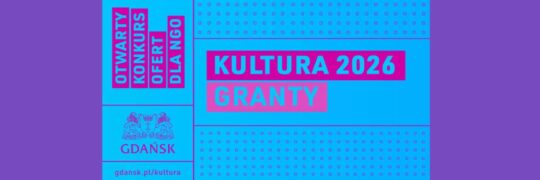 Ruszył nabór do sześciu zadań grantowych na 2026 rok na działania kulturalne!